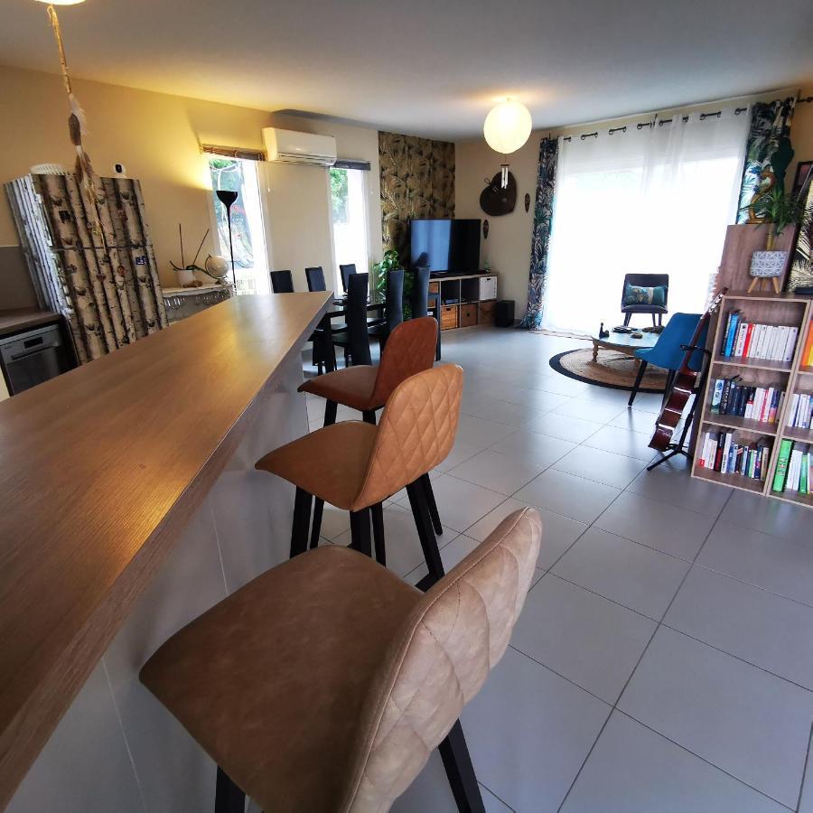 Cool Mediterranean Life 8 People Jacuzzi Barbecue Gametrampoline 2 Parking Vila Béziers Exterior foto